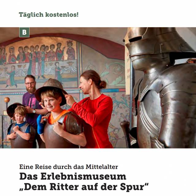 Das Erlebnismuseum âDem Ritter auf der Spurâ