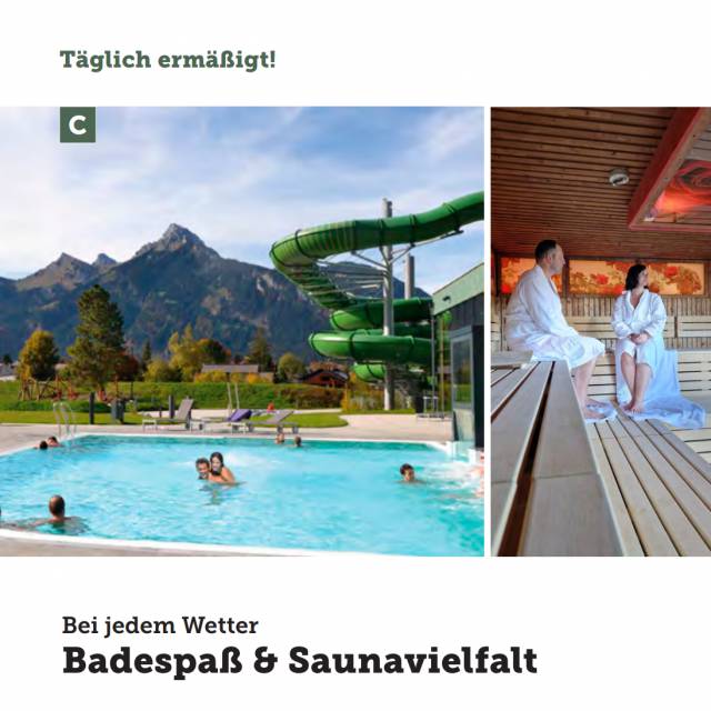 Alpentherme Ehrenberg - BadespaĂ & Saunavielfalt