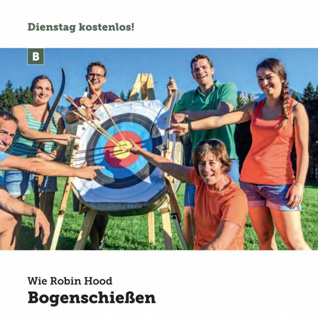BogenschieĂen wie Robin Hood