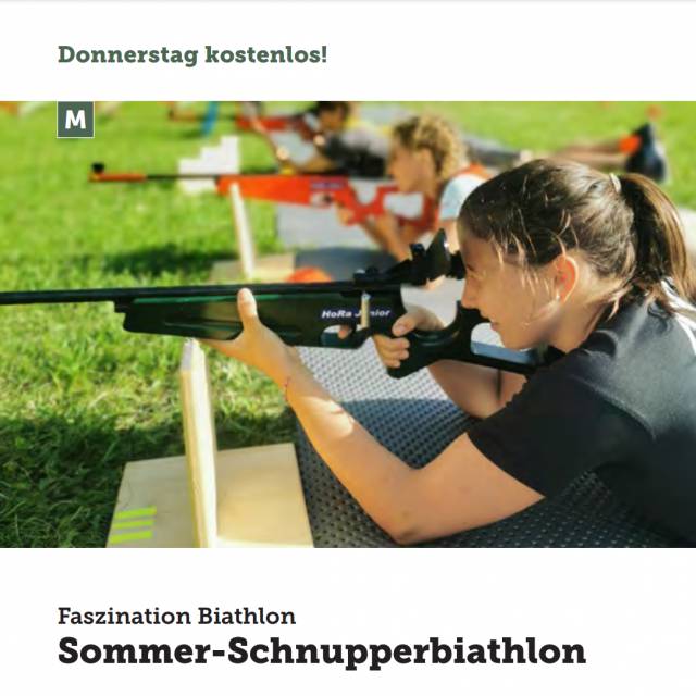 Sommer-Schnupperbiathlon