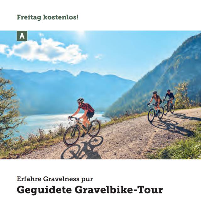 Geguidete Gravelbike-Tour - erfahre gravelness pur!