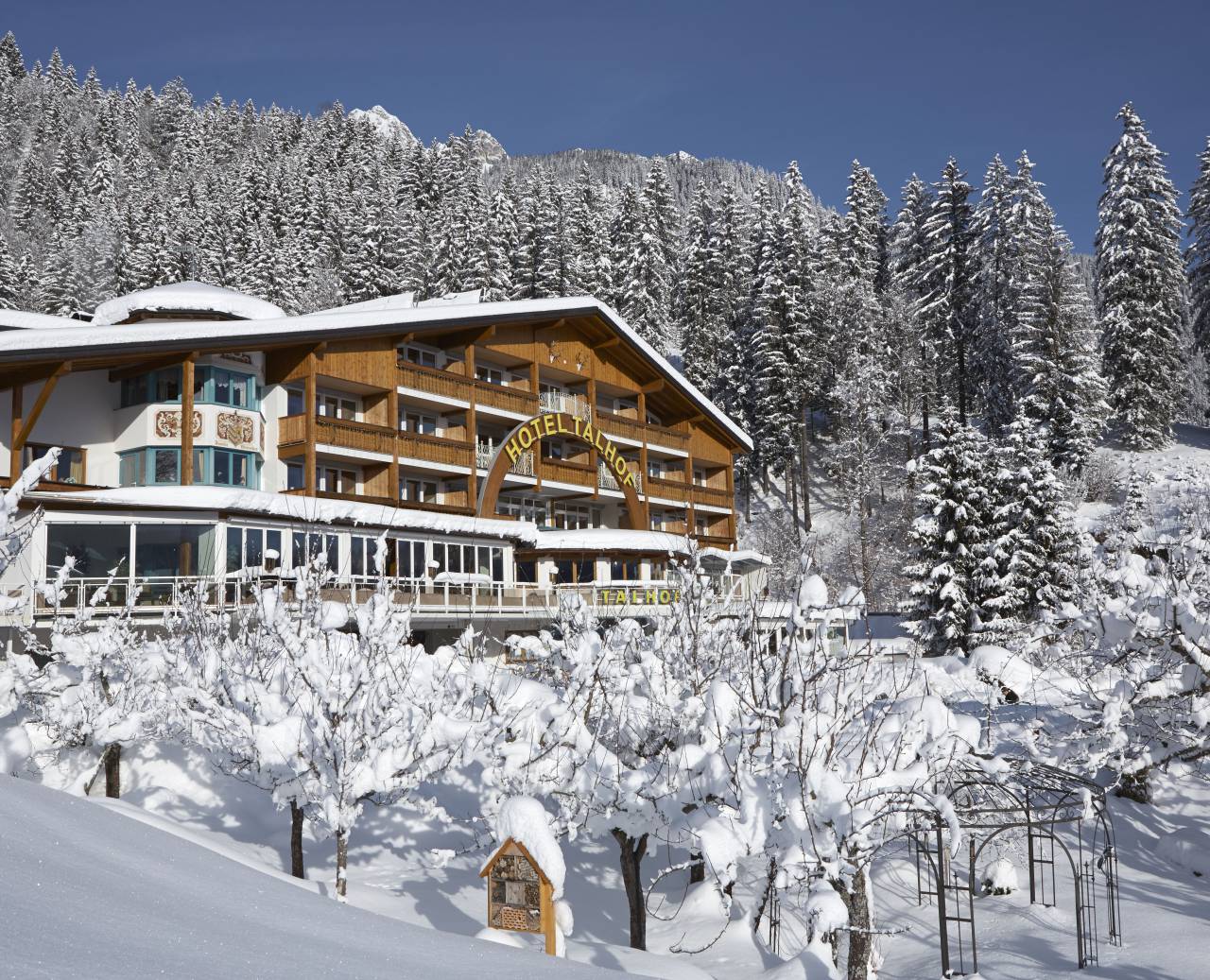 Hotel Talhof Reutte winter