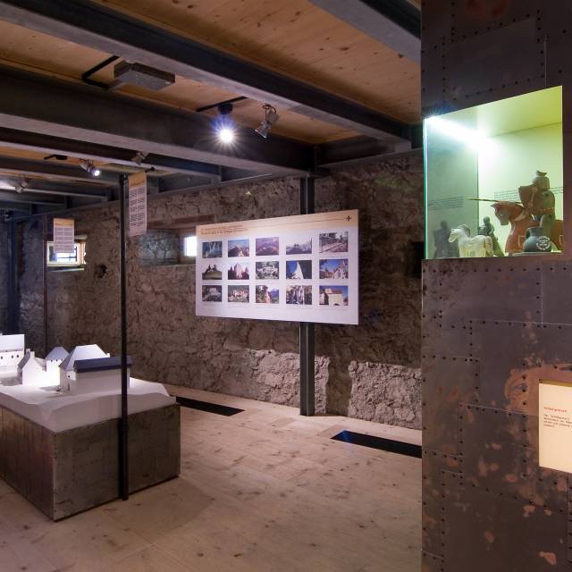 Museum in the Ehrenberg castle ruins in Reutte