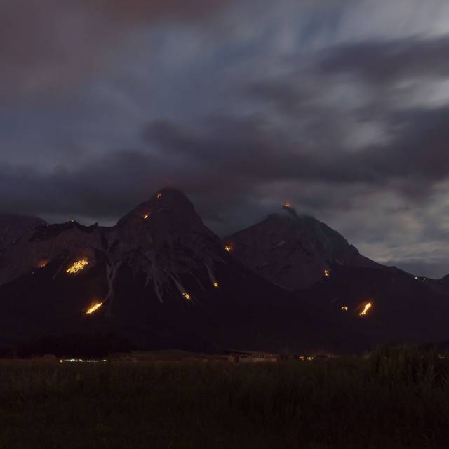 21.06.25 - Sonnwendfeuer Zugspitzarena - 
