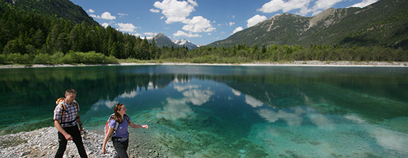 Wanderung am See